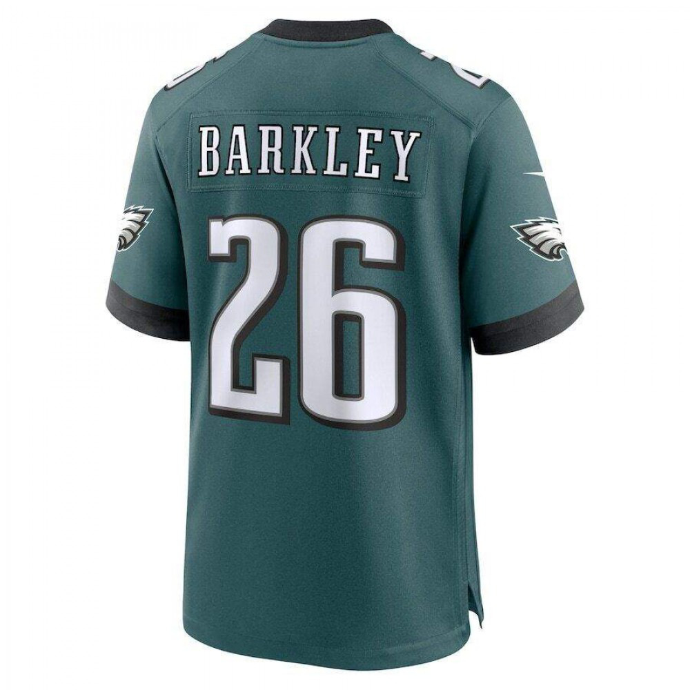 Saquon Barkley Philadelphia Eagles Nike Youth Jersey - Midnight Green-GridironStore